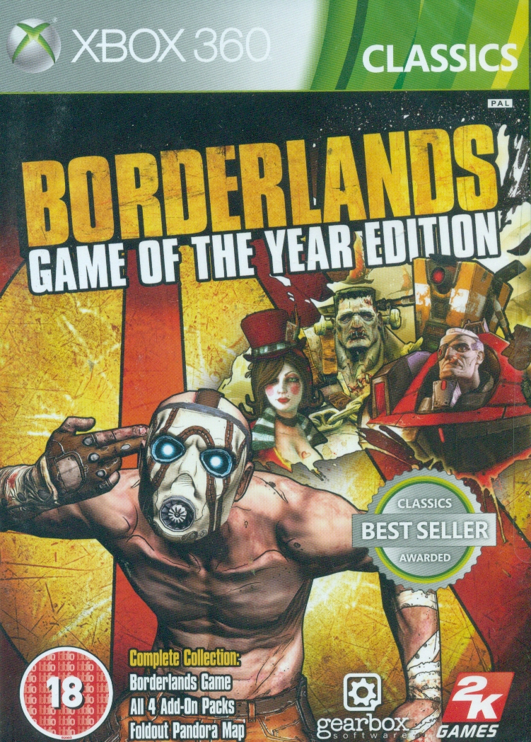 borderlands game of the year edition pre order