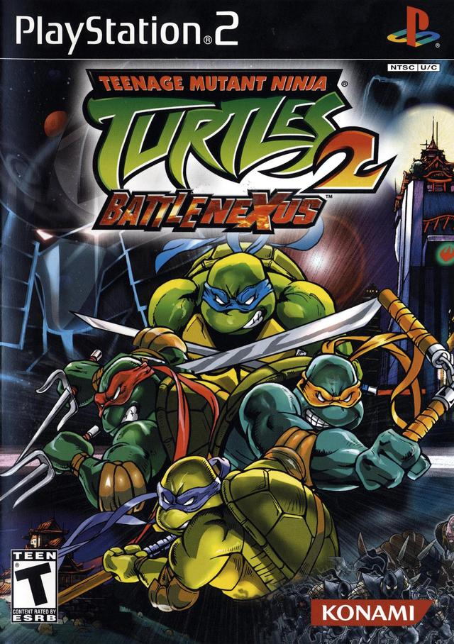 playstation 2 teenage mutant ninja turtles