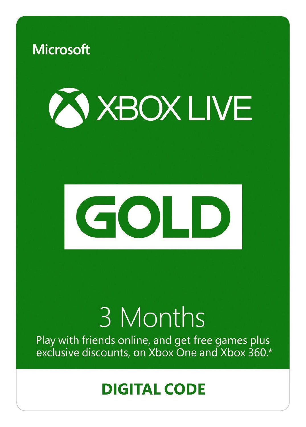 xbox 3 month subscription