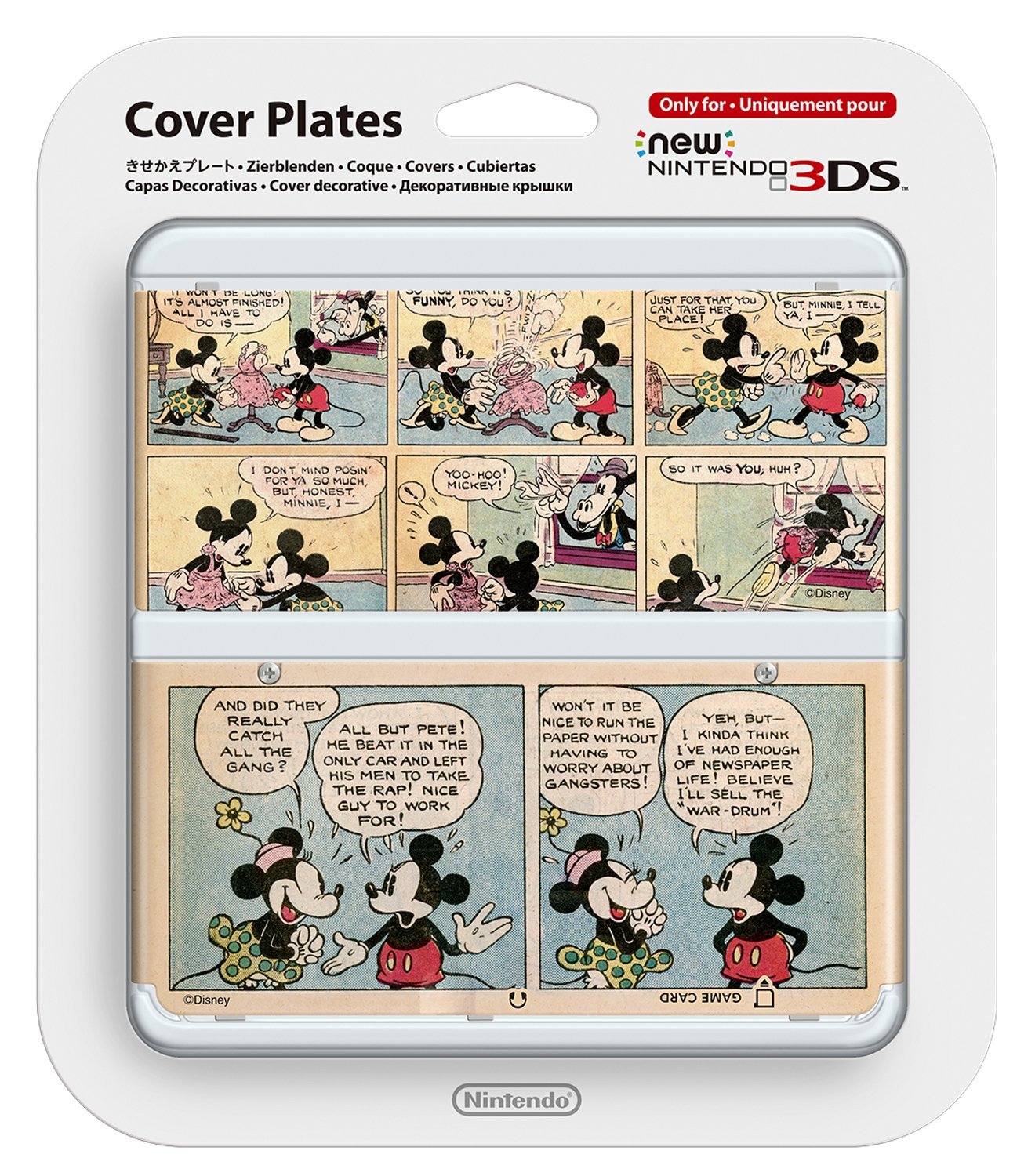 New Nintendo 3ds Cover Plates No 075 Disney Type 3