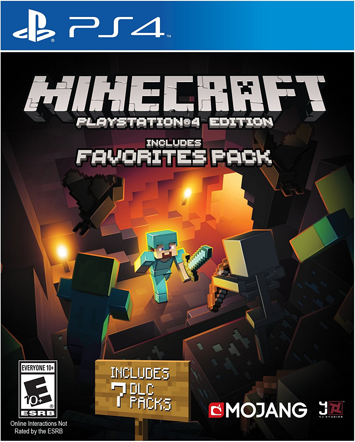 Minecraft Playstation 4 Edition Includes Favorites Pack 