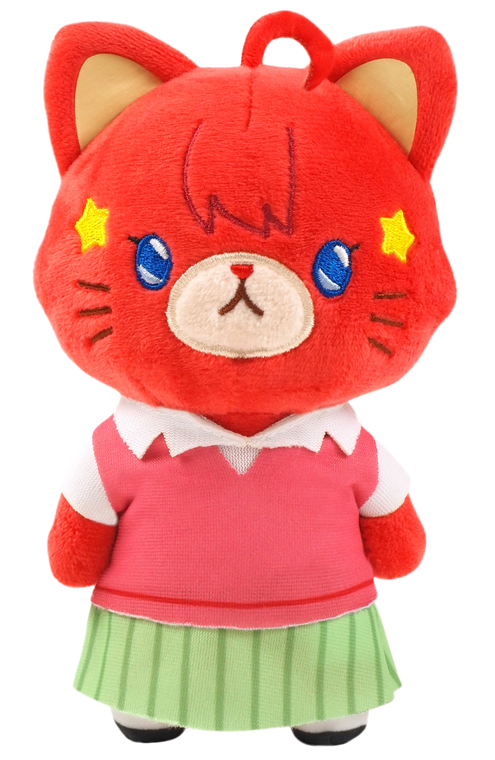 red cat plush