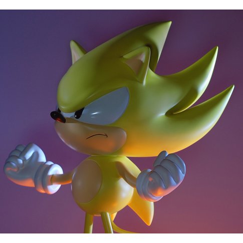 super sonic statue