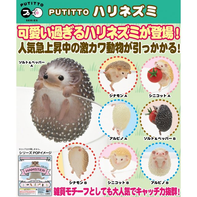Putitto Series Hedgehog Random Single