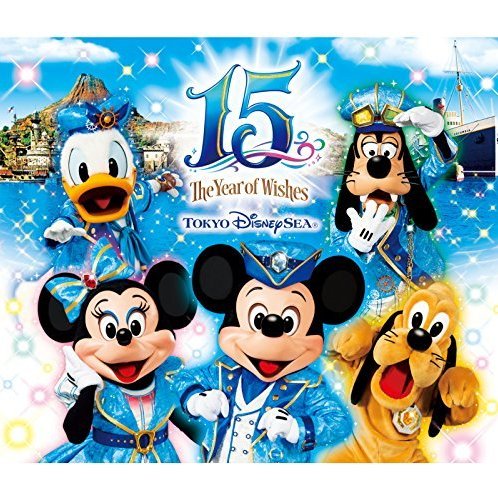 Tokyo Disney Sea 15th Anniversary The Year Of Wishes Music Album Deluxe 3 Disc Edition