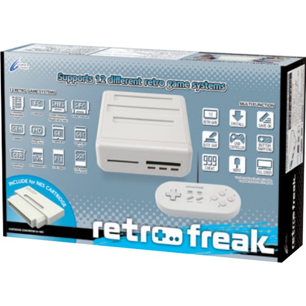 retro freak game console
