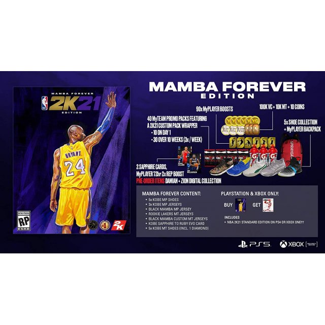 Nba 2k21 Mamba Forever Edition
